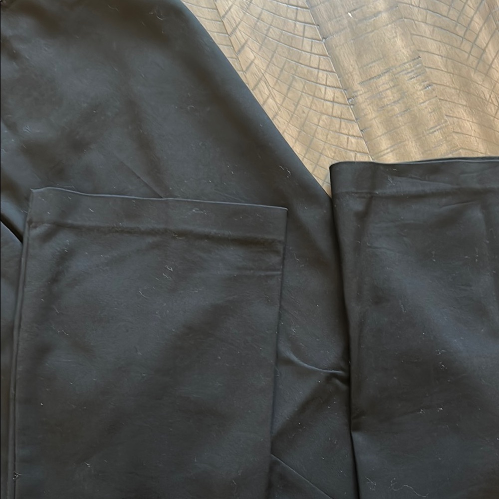 New York & Co 7th Avenue Black Flare Leg Dress Pants Trousers - Picture 5 of 9